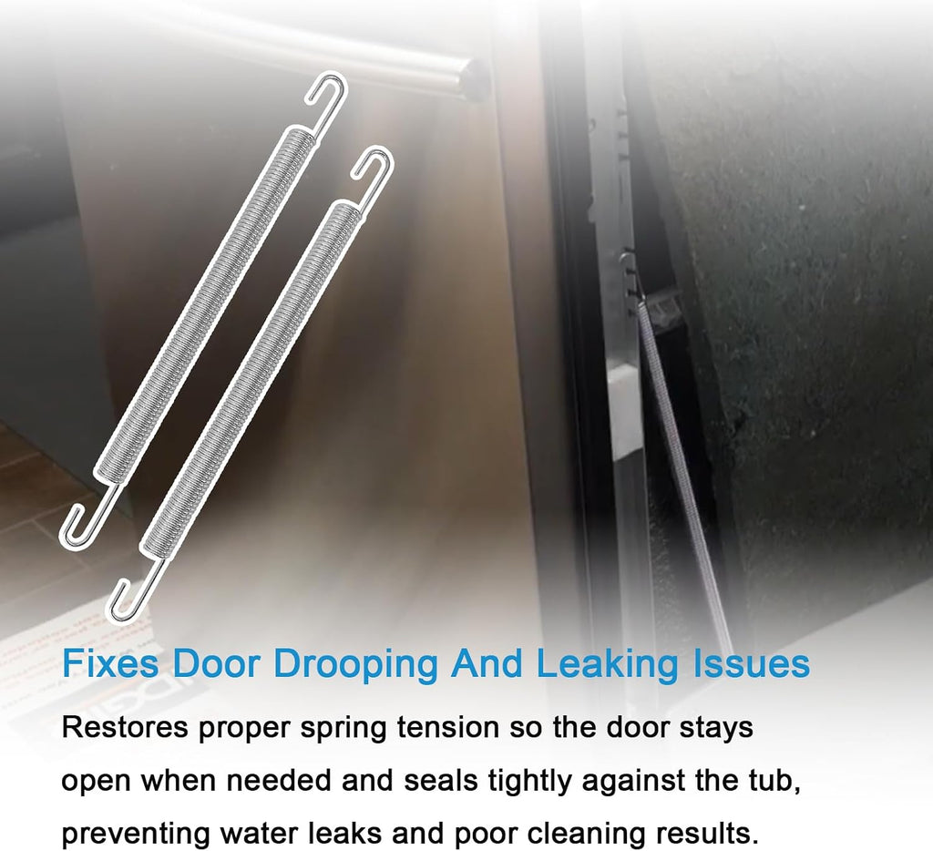 Upgraded 2 Pack 4970ED4004G Dishwasher Door Spring Hinge Compatible With LG