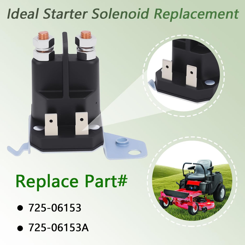 725-06153A Starter Solenoid Compatible with Cub Cadet XT1 XT2 MTD