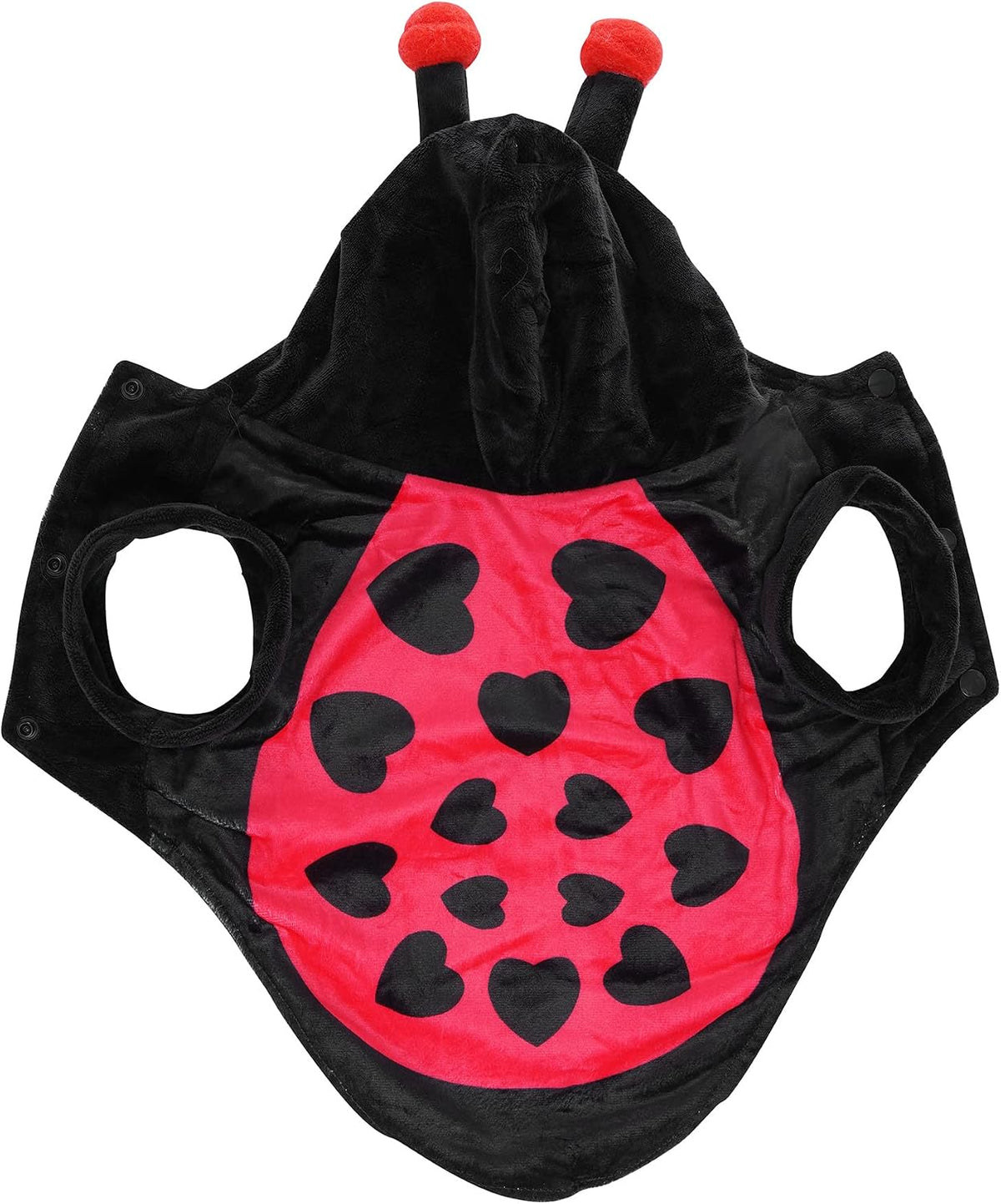 Ladybug Dog Cat Costume for Halloween, Small