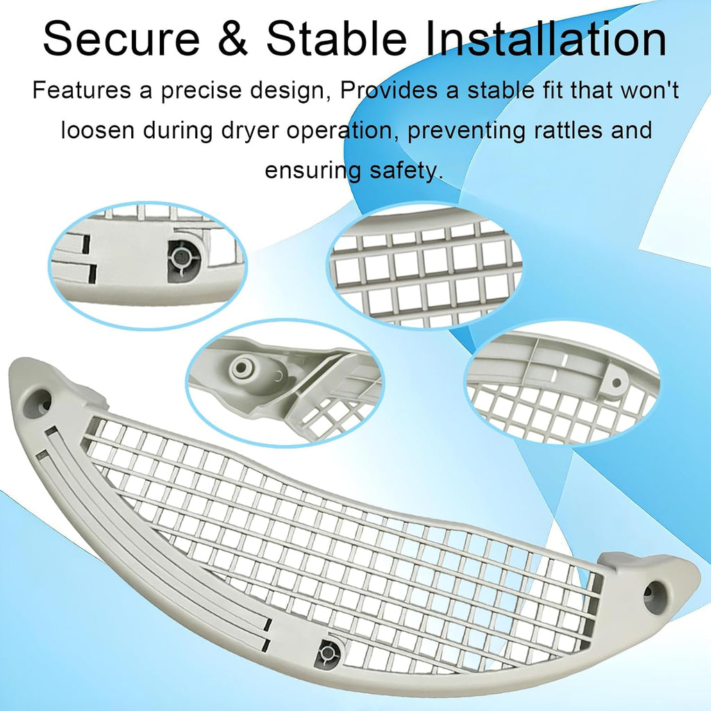 Dryer Lint Cover Guide Grill For DLE1001W, DLE1101W, DLE1501W, DLE4801W, DLE4870W, Compatible with LG