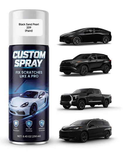 Black Sand Pearl 209 Car Spray Paint for Toyota