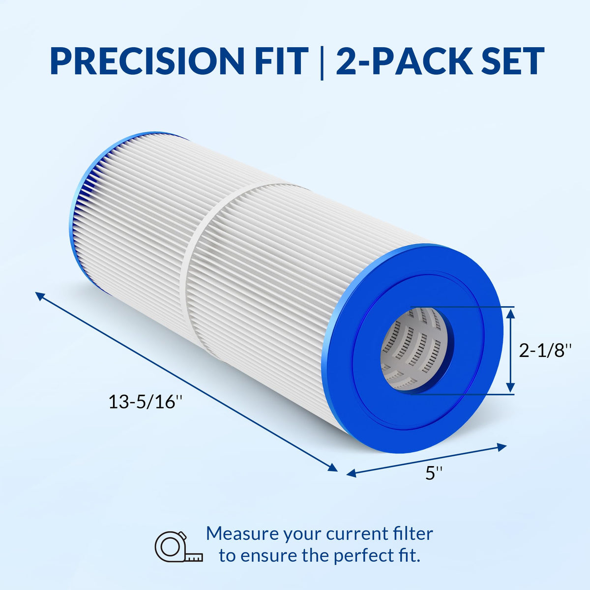2-Pack PRB25-IN C-4326 FC-2375 25 Sq Ft Spa Filter, Pro Series