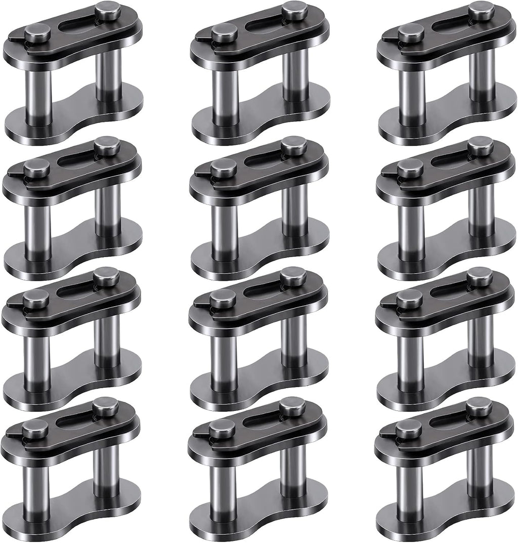 PAGOW 15pcs 40 Roller Chain Connecting Links, Master Connector Link