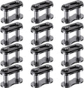 PAGOW 15pcs 40 Roller Chain Connecting Links, Master Connector Link