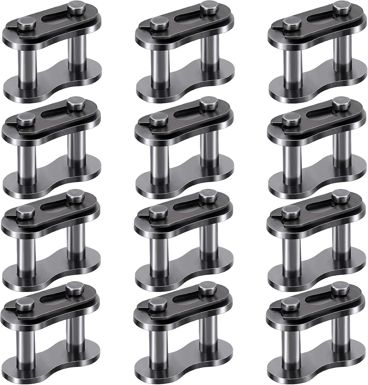 PAGOW 15pcs 40 Roller Chain Connecting Links, Master Connector Link