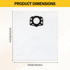 Fleece Filter Bags, Replacement Part #2.863-006.0 10 Pack ﻿