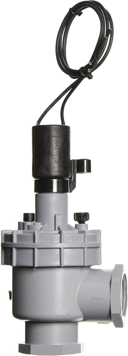Irritrol 2600TF Angle Valve NPT Threaded with Flow Control, 1"