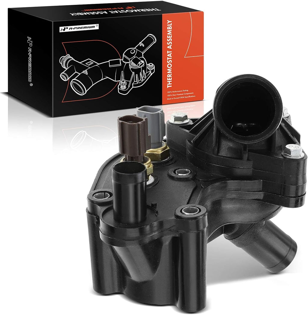 A-Premium Engine Coolant Thermostat Housing Assembly