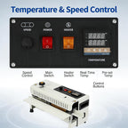 FR-400 Commercial Heat Sealer Machine, Automatic Continuous Bag Band Sealer, Horizontal Heat Sealing Machine with