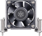 SilverStone Technology Argon AR09-1700 2U Server Cooling Solution for LGA1700 & LGA1851, SST-AR09-1700, TAA Compliant