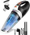 Handheld Vacuum Cordless, 2 Modes with Powerful Suction, LED Light | 4-in-1 Multiple Accessories, LED Light, Weigh