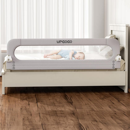 Folding Bed Rail for Toddlers,Baby Bed Rail Guard with Reinforced Anchor Safety System,Fit Bunk,Full
