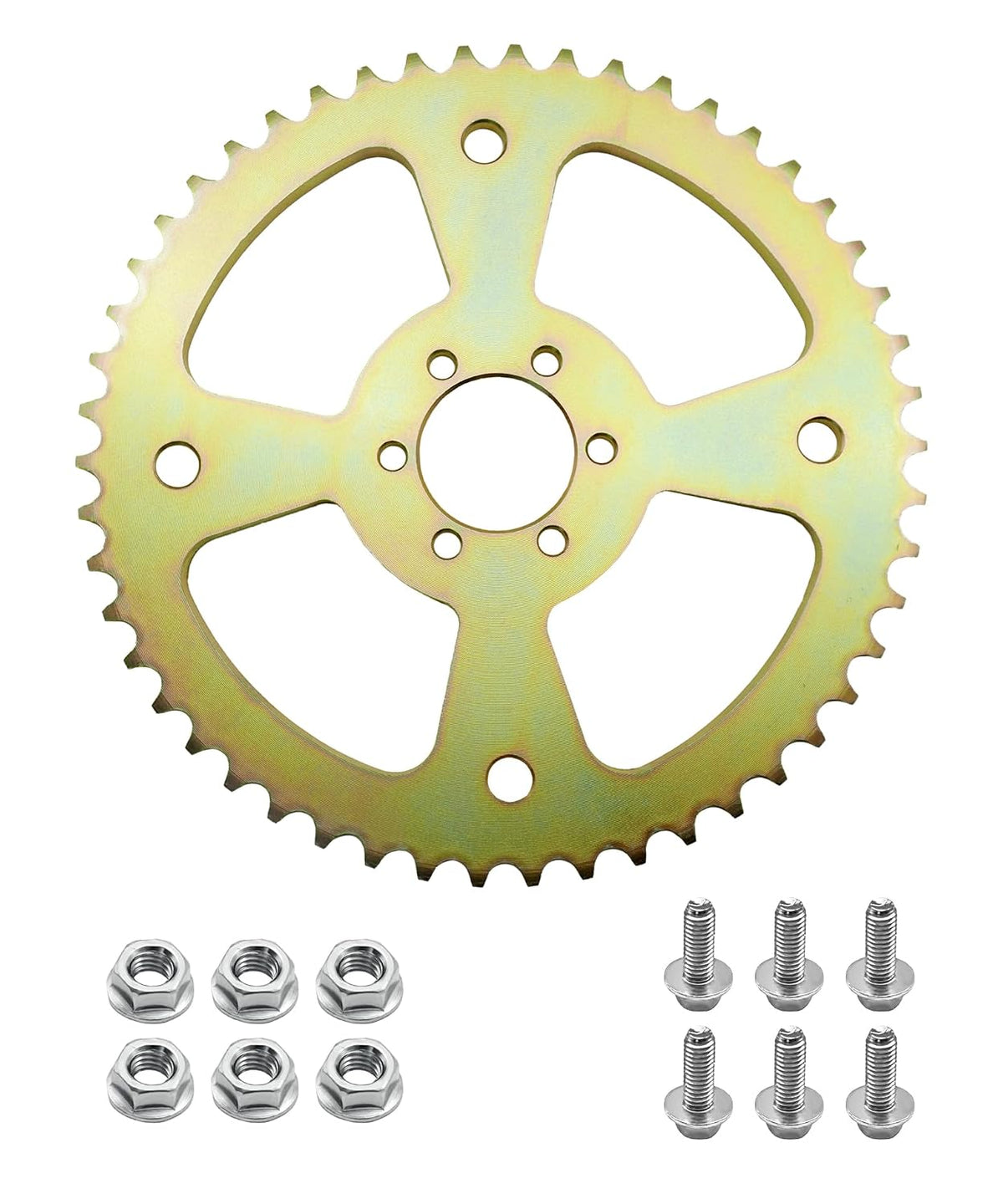 50T Balanced Performance Rear Chain 6 Hole Sprocket # 40 41 420