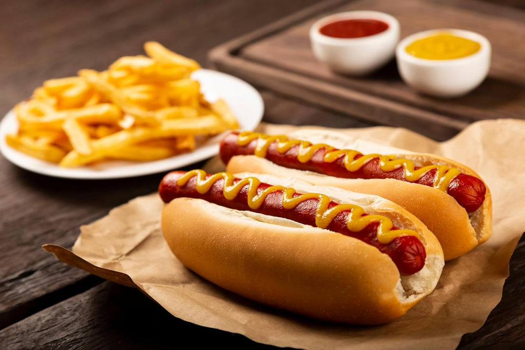 Hot Dog & Brat Sausage Casings | 24 mm, Edible, Clear