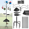 92-Inch Thickened Bird Feeder Pole with Squirrel Proof Design | 2-in-1 Bird house Bracket, Heavy Duty Bird House