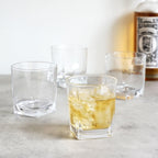 Square Rocks Glass, Old Fashioned Whiskey Glasses, Superb Drinking Cups for Cocktail Party, Home Bar, Bartender
