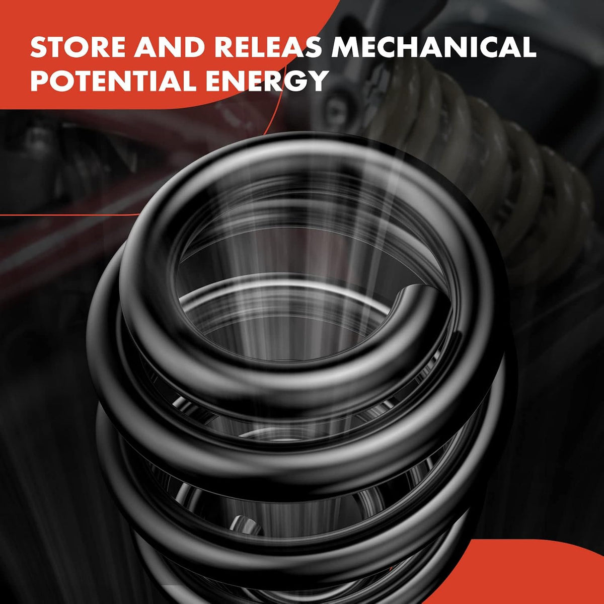 A-Premium Front Suspension Coil Spring Set Compatible with Toyota