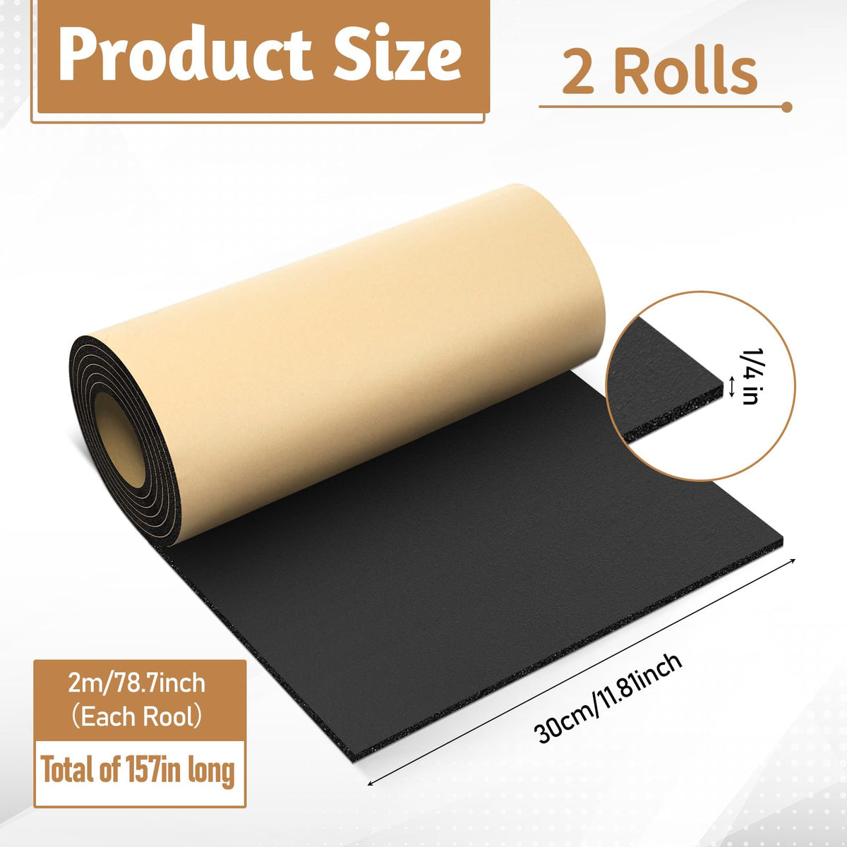 Sponge Neoprene Foam Padding Rubber Sheets with Adhesive