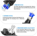 TAILONZ 6mm OD SCF-6 Air Flow Control Valve Push-to-Connect Fitting 5PCS
