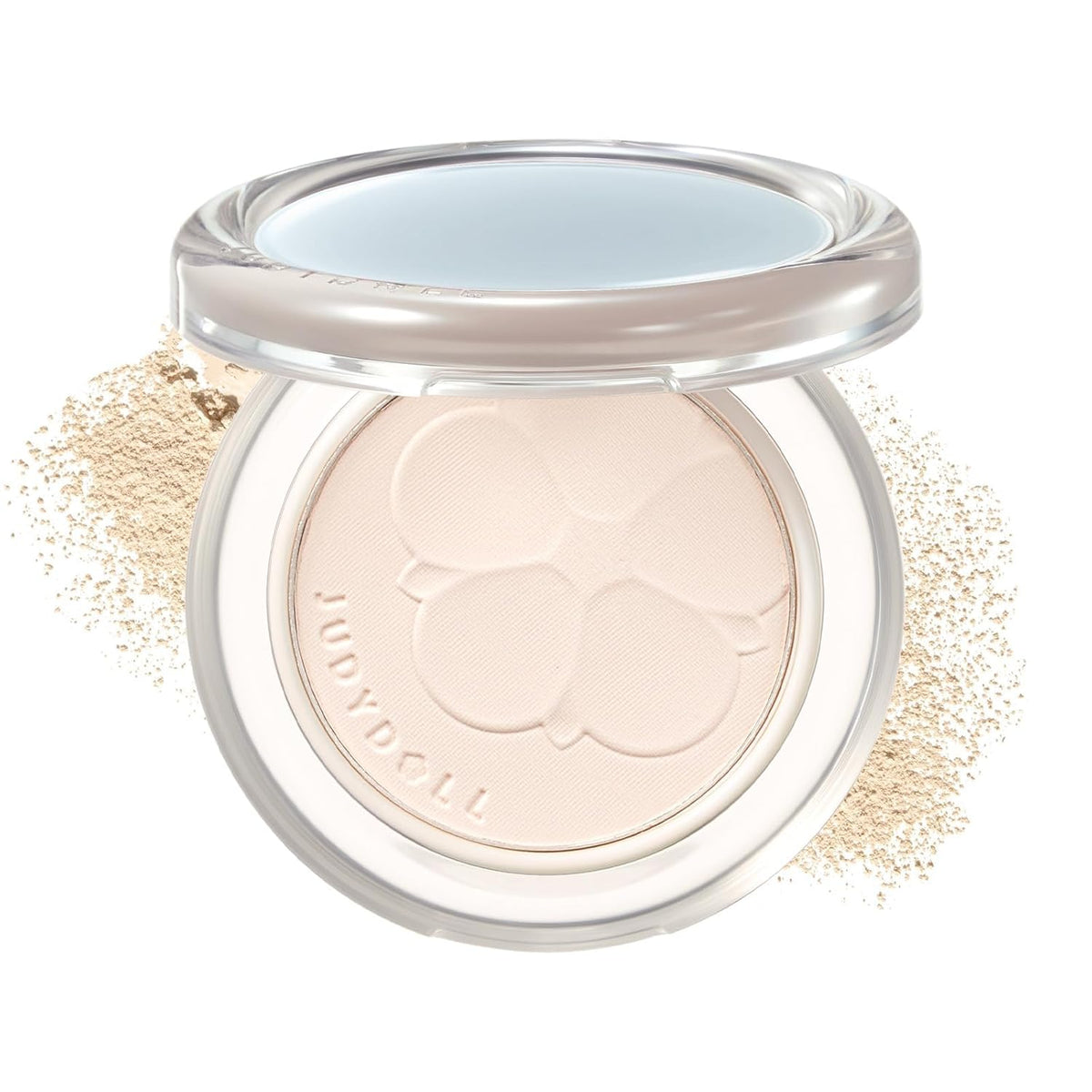 Pure Matte Single Highlighter Pressed Powder, 15%+ Concealing Coverage Brightening Face Makeup, Soft-Focus Natural