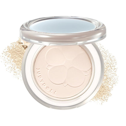 Pure Matte Single Highlighter Pressed Powder, 15%+ Concealing Coverage Brightening Face Makeup, Soft-Focus Natural