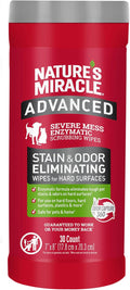 Advanced Pet Stain & Odor Eliminating Wipes, 30 Count