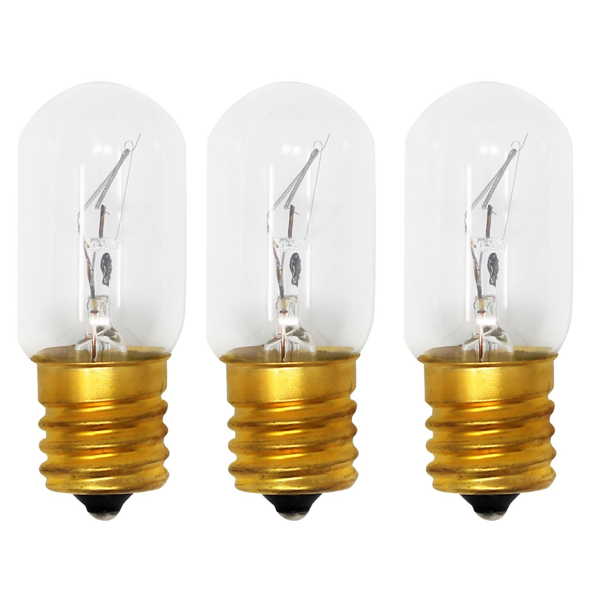 3-Pack Replacement Light Bulb for Whirlpool WMH3205XVB2 Microwave