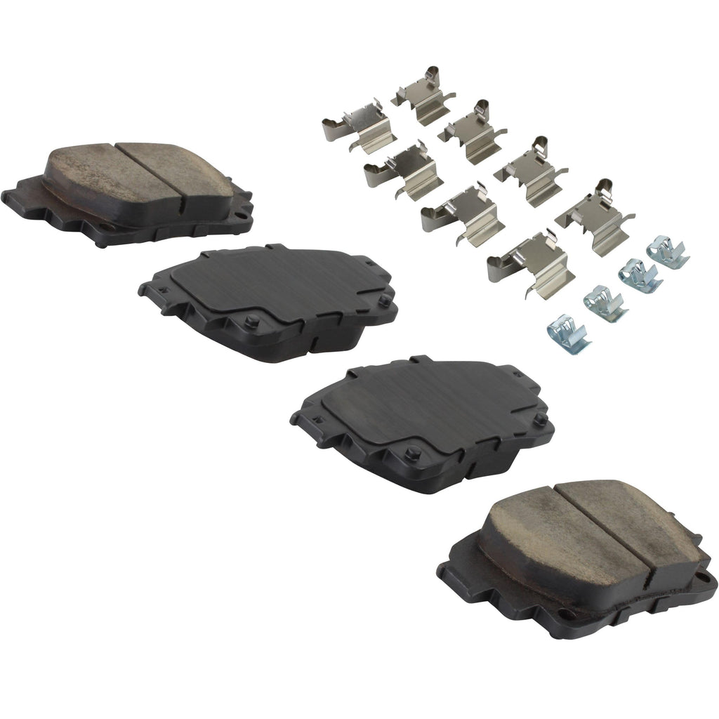 QUALITY-BUILT Premium Ceramic Rear Brake Pads w/Hardware BP2183C