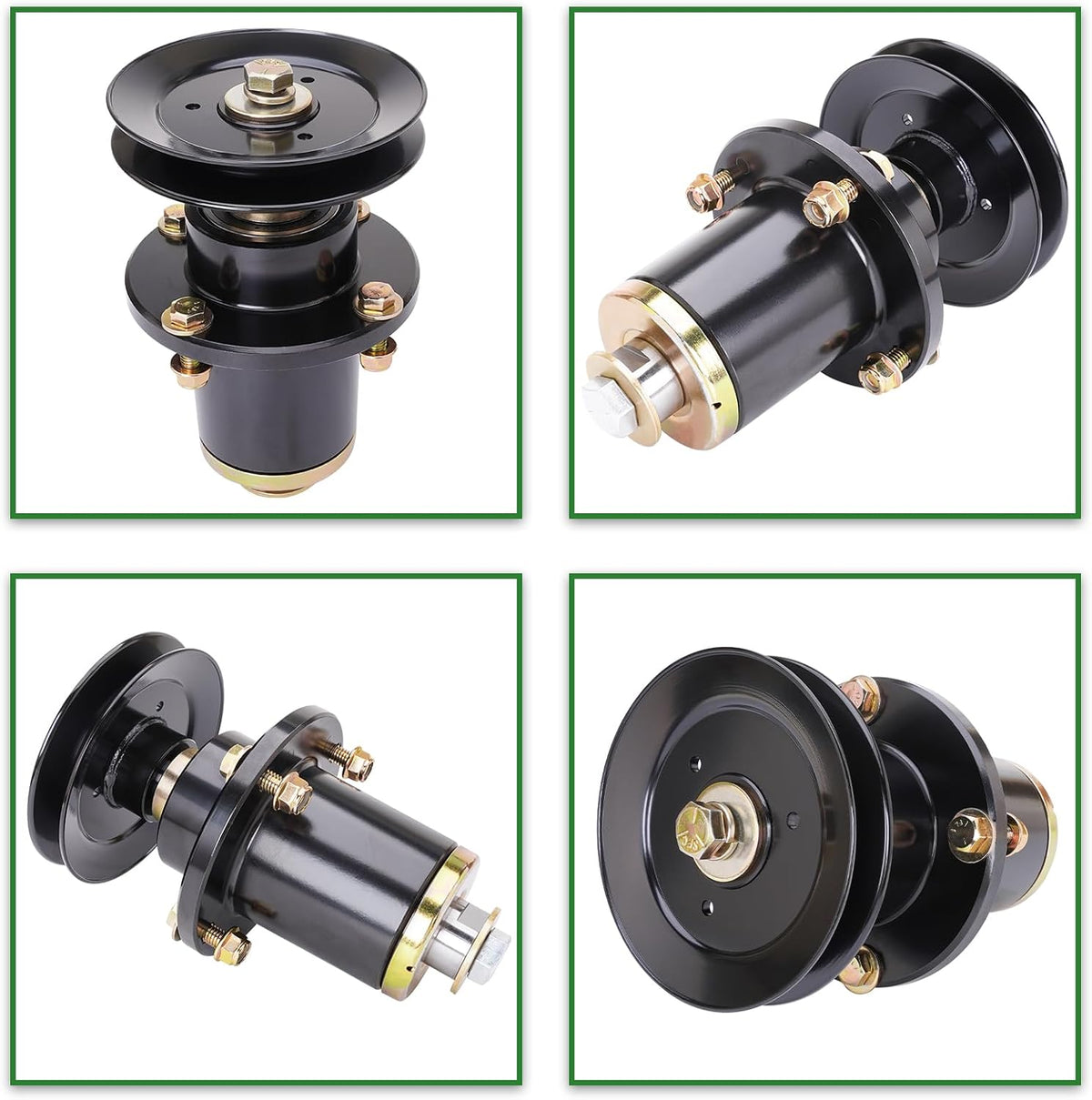 037-6015-50 Spindle Assembly Bad Boy with 033-6004-00 Pulley for 60 Inch ZT Elite 60 Maverick 60 747 cc Rebel 61