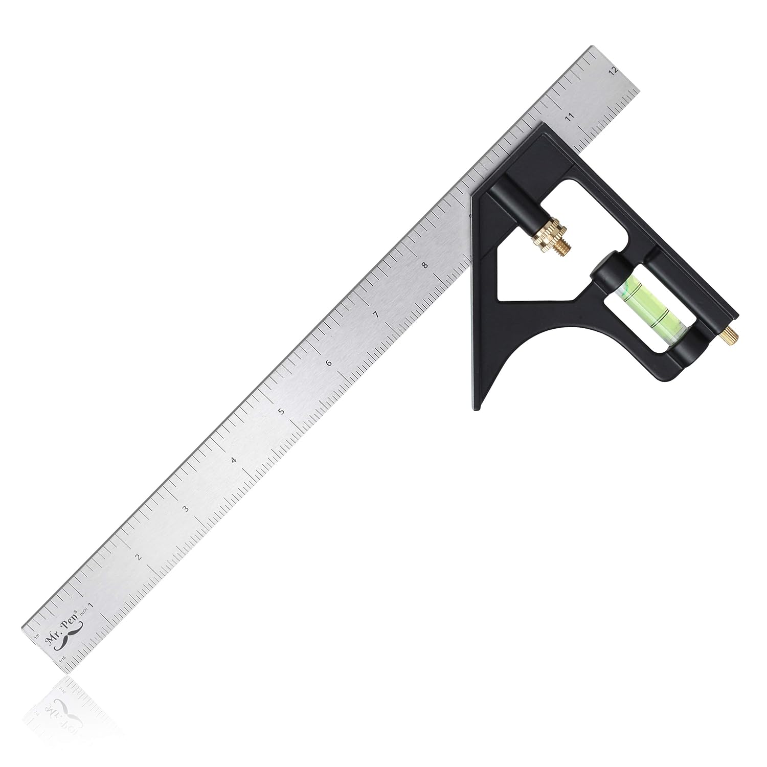 Combination Square, 12" Combo Square, Carpentry Tools | Carpenter Square, Woodworking Tools, Framing Square, T
