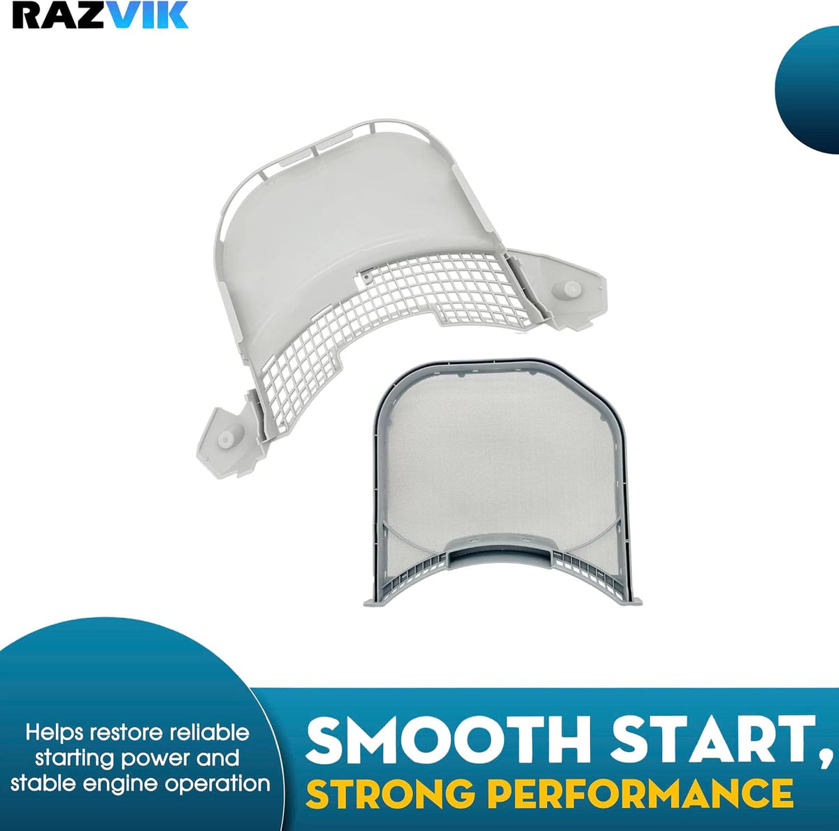 Dryer Lint Screen Cover & Filter Screen Replacement for LG DLEX3370W DLEX3700W/00 DLEX3001R
