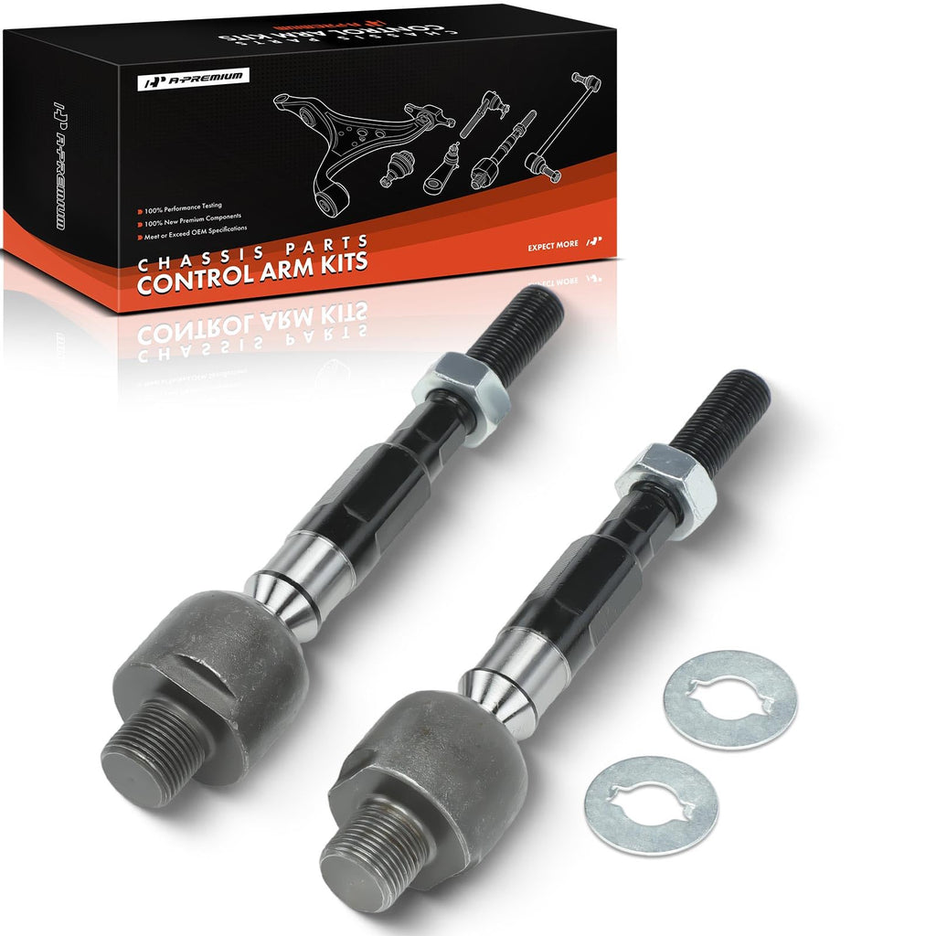 A-Premium Front Inner Tie Rod End, Compatible with Honda