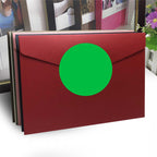 2" Green Round Color-Code Circle Dot Labels in Dispenser Box, 500 Stickers