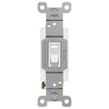 ENERLITES 4-Way Toggle Light Switch, 15 Amp Wall Switch, 1 Pack, White