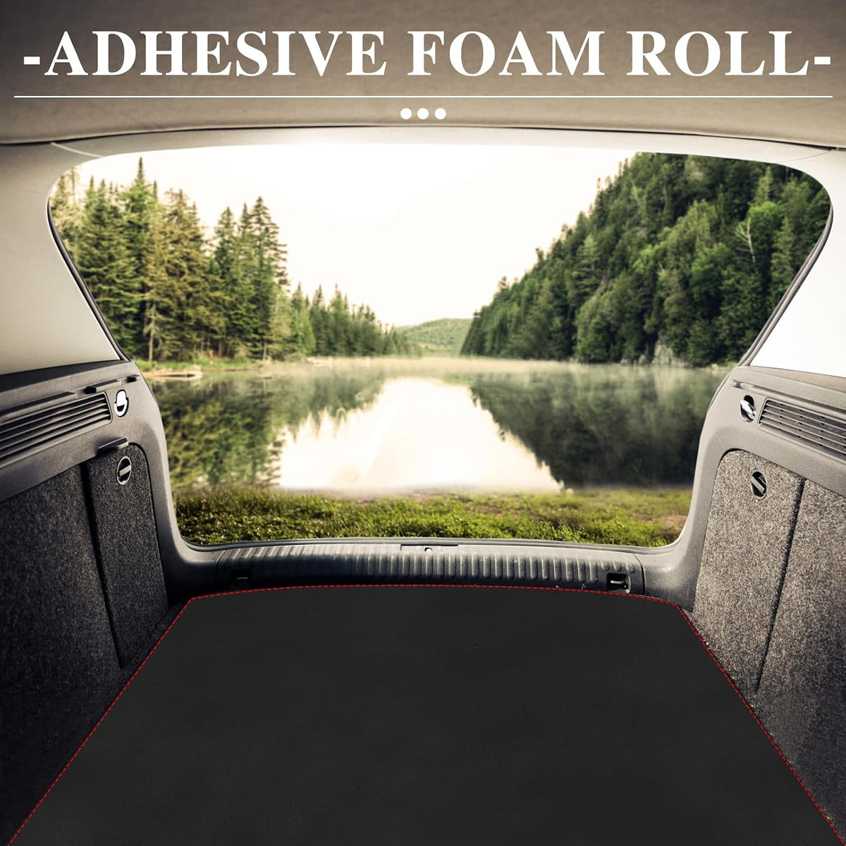 Adhesive Foam Padding Closed Cell Neoprene Foam Sheet, 1/8" x 12" x 59"