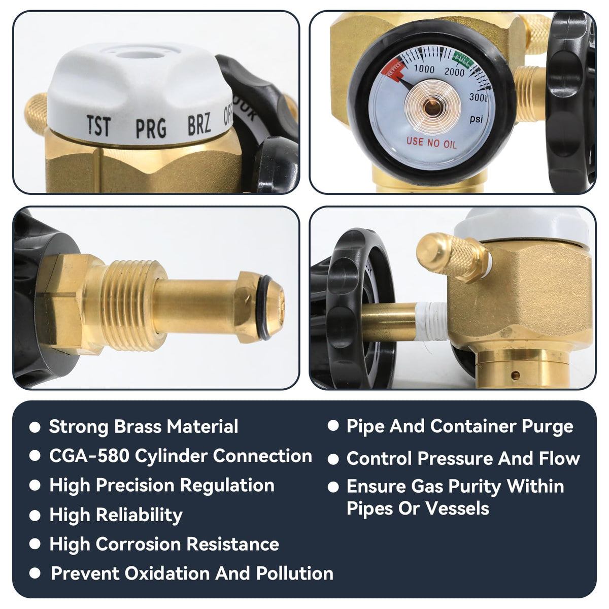 500 PSI Nitrogen Purge Control Valve