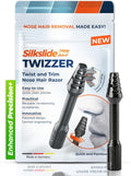 TWIZZER, Nose Hair and Ear Hair Trimmer for Men and Women, Twist and Trim Nasal Hair Removal, German Blades, Patented