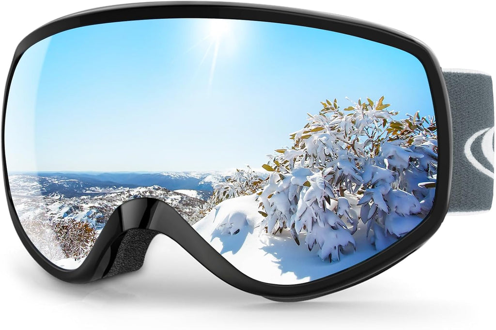 Kids Ski Goggles, Kids Snowboard Goggles for Boys Girls Toddler age 3-12