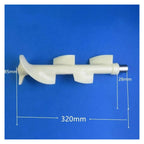 Ice Cream Makers Scraper Auger Blender Rod Fitting Accessories,Compatible for BQ Soft Serve Machine 32CM Beater Rod Stirrer Part