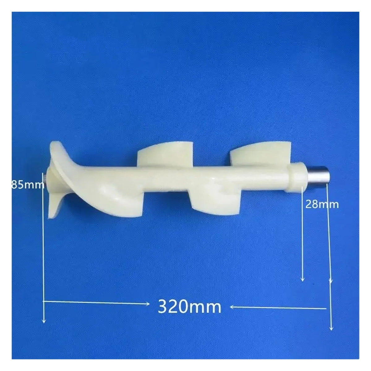 Ice Cream Makers Scraper Auger Blender Rod Fitting Accessories,Compatible for BQ Soft Serve Machine 32CM Beater Rod Stirrer Part