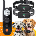 Wireless Dog Fence for 2 Dogs - Covers up to 856-Acre Electric Fence,185 Days Standby Time Training Collar,Pet