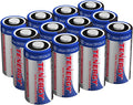3V CR123A Lithium Battery, High Permance 1500mAh CR123A Cell Batteries PTC Protected Cameras, Flashlight Replacement