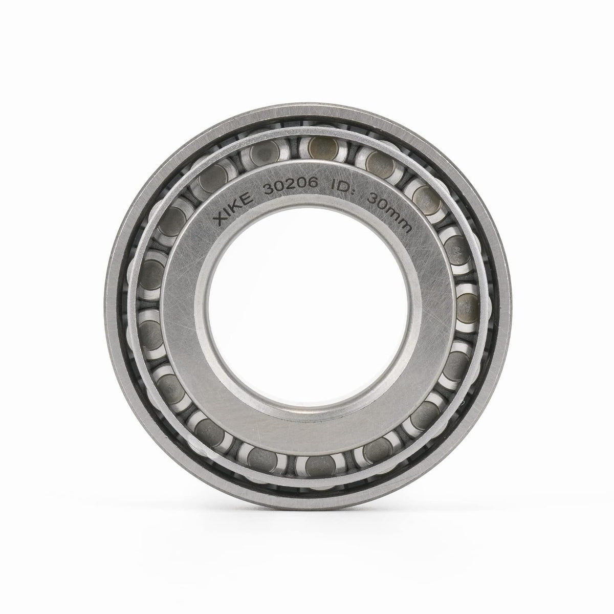 XIKE 2 Pcs 30206 Tapered Roller Bearings 30x62x17.25mm Cone and Cup Set.