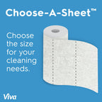 Multi-Surface Cloth Paper Towels, 12 Super Rolls, 81 Sheets per Roll