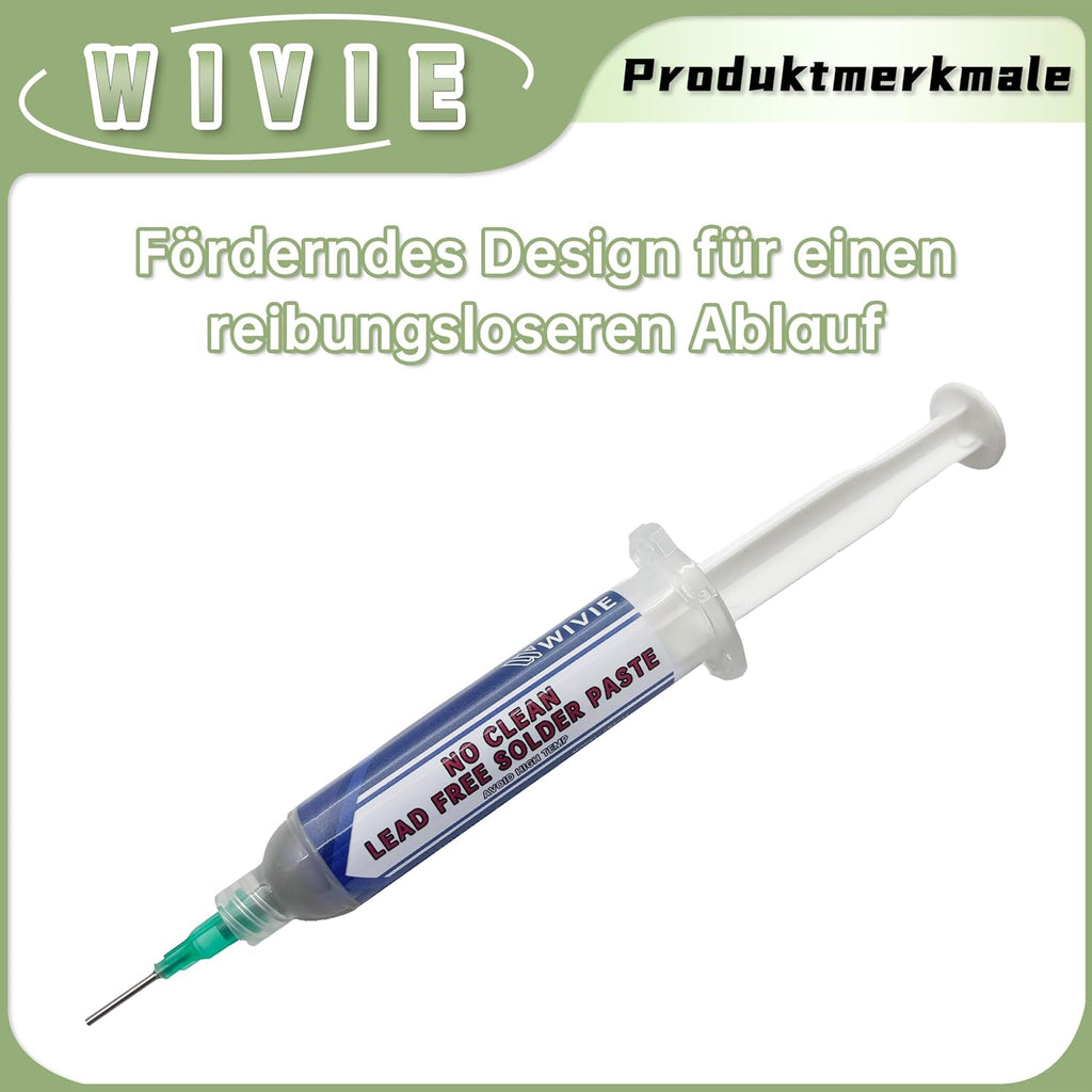 Sn42/Bi58 Lead-Free Solder Paste, 138℃ Melting Point, T4 Particle (20g)