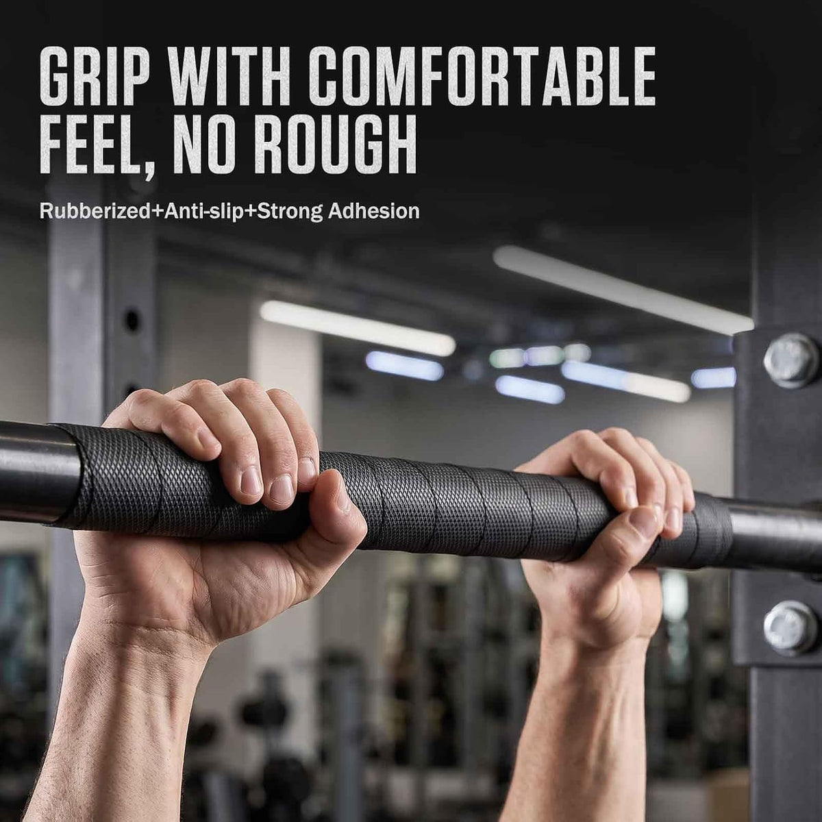 Anti-Slip Rubber Grip Tape for Handle with Non-Abrasive Comfort