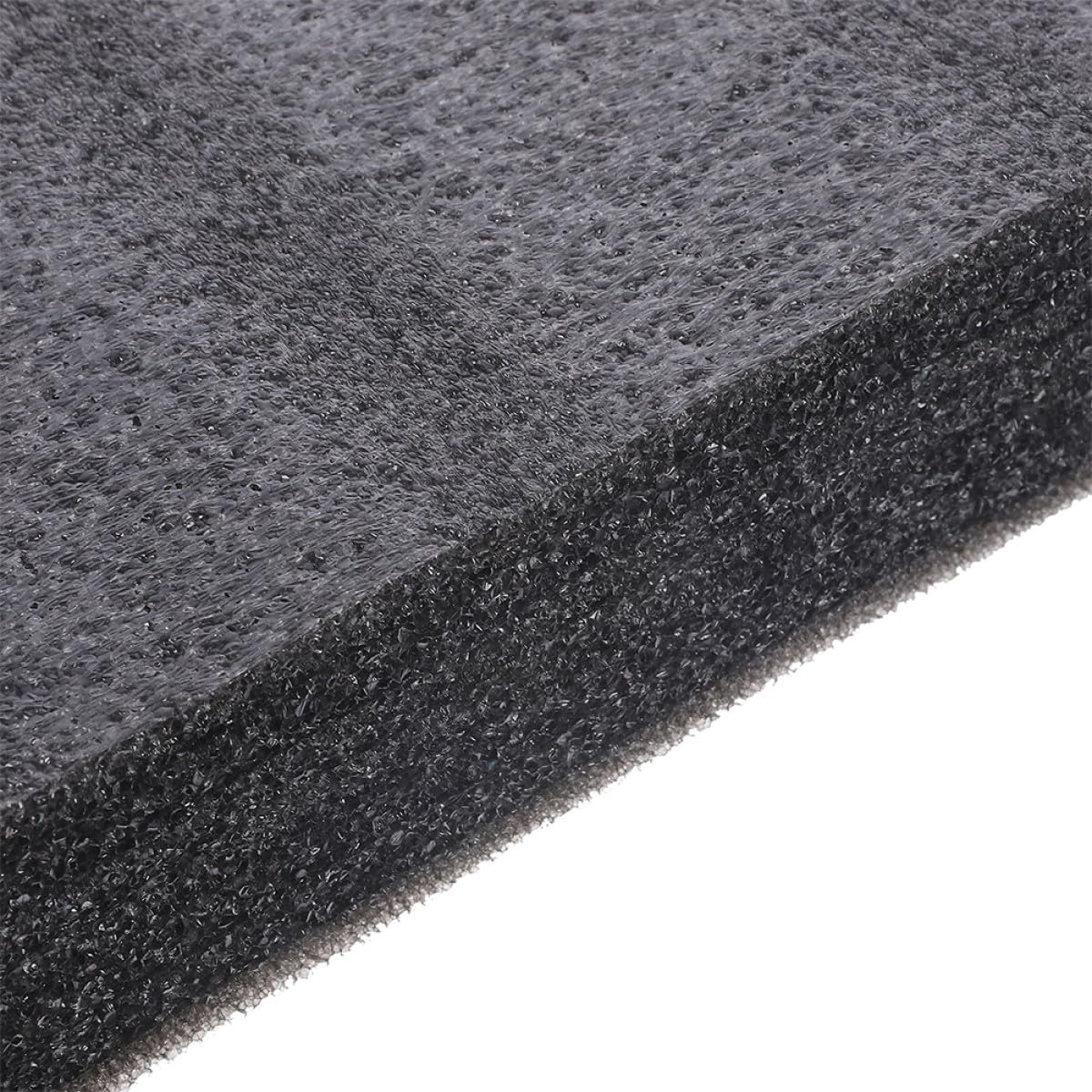 Cuttable Foam Inserts 2pcs Expanded Polyethylene Black