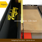 Hedgehog Woodworking Push Block for Table Saws, Jointers & Routers