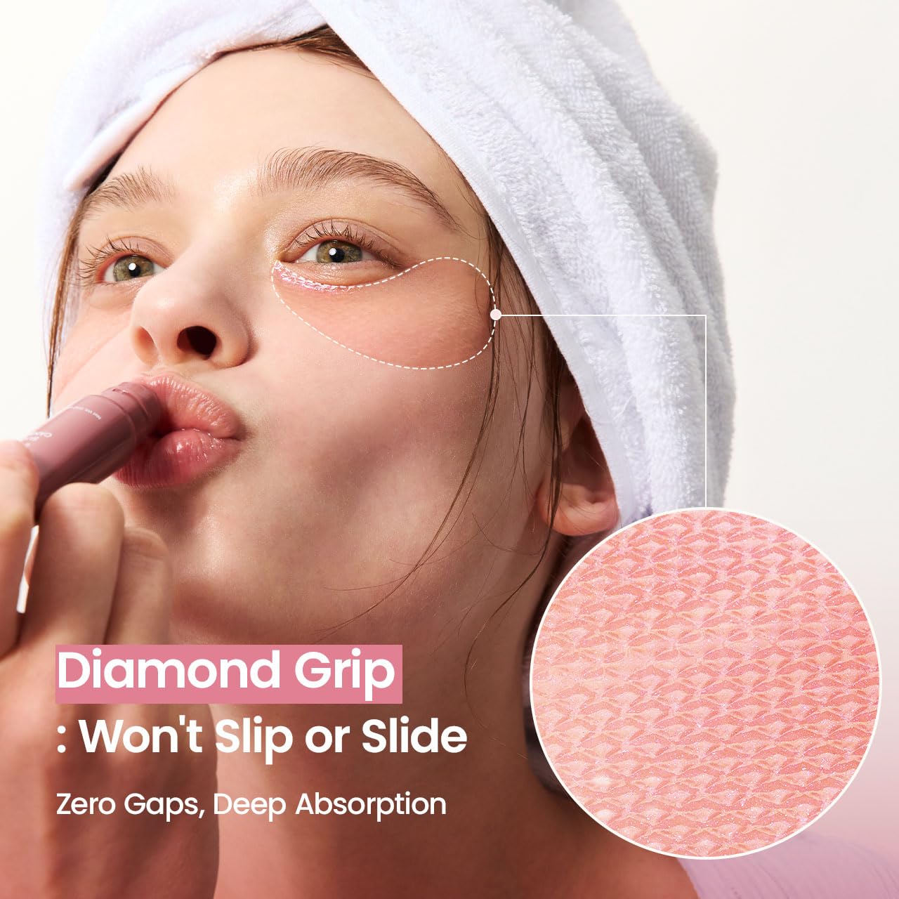 Collagen Peptide Eye Patches, Anti Wrinkle & Smile Line Patches for Face, Under Eye Mask for Fine Lines & Eye Bags