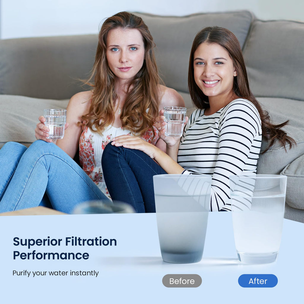 EDR1RXD1 Water Filter Compatible with W10295370A, 3 Pack